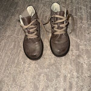 Rieker Gray Ankle Boots